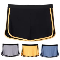 Men Shorts Underwear With Triangle Lining Elastic Waist Double-Layer Design 3-in-1 Pants Briefs Culottes Boxer Briefs 셔츠
