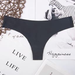 Hot Silk Sexy Women Thongs g string Seamless Panties Female Underwear Tanga Panties Low-Rise Lingerie Panty Intimates 3pcs ac125