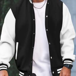 American Men's Personalized Baseball Jersey Autumn and Winter Out Sports Jogging Jacket Korean Fashion Casual Couple Jacket