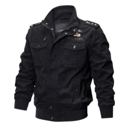 2024 Men's Tactical Jacket Autumn Winter Fleece Tactical Jackets Men Casual Multiple Pockets Windproof Outdoor Workwear Coat