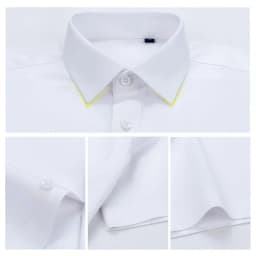 Premium Men's Ultra-Stretch Slim-fit Shirt - High-Quality Silky Business Formal Long-Sleeve Shirt for Social and Casual Wear