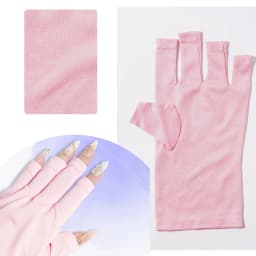 Nail Art Glove UV Protection Glove Anti UV Radiation Protection Gloves Protecter For Nail Art Gel UV Led Lamp Tool Ladies Gloves