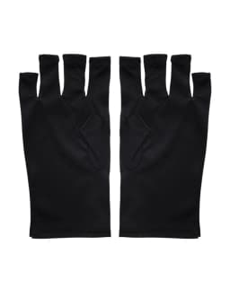 Nail Art Glove UV Protection Glove Anti UV Radiation Protection Gloves Protecter For Nail Art Gel UV Led Lamp Tool Ladies Gloves
