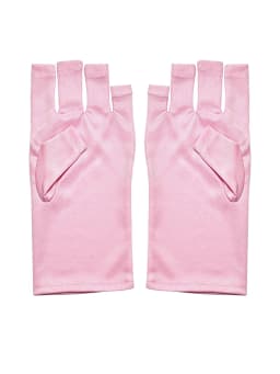 Nail Art Glove UV Protection Glove Anti UV Radiation Protection Gloves Protecter For Nail Art Gel UV Led Lamp Tool Ladies Gloves
