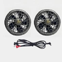 26V Cooling Vest Fan, High Airflow with 5-Speed Control, for Welder Construction Work