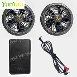 26V Cooling Vest Fan, High Airflow with 5-Speed Control, for Welder Construction Work