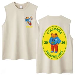 Washed Rapper Bad Bunny Tank Tops Debi Tirar Mas Fotos DTMF World Tour Aesthetic Vests Men Women Hip Hop Cotton Sleeveless Tees