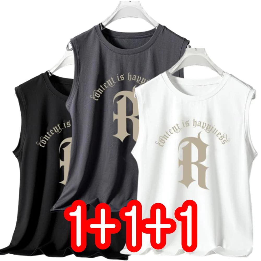 1+1+1 Refrigerator Sleeveless Ice Cooling Cold Nasity Sports Exercise Nasal Span Mesh Alpo