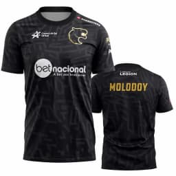 Men's FURIA ESports Team Jersey CS2 Gaming T-Shirt FalleN Molooy Daily Training Tee Summer Casual Short-Sleeve Top Fan Gift