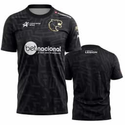 Men's FURIA ESports Team Jersey CS2 Gaming T-Shirt FalleN Molooy Daily Training Tee Summer Casual Short-Sleeve Top Fan Gift
