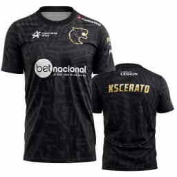 Men's FURIA ESports Team Jersey CS2 Gaming T-Shirt FalleN Molooy Daily Training Tee Summer Casual Short-Sleeve Top Fan Gift