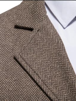 Elegant Men's Herringbone Waistcoat for Business Banquets and Weddings Stylish and Comfortable Men's Casual Vest