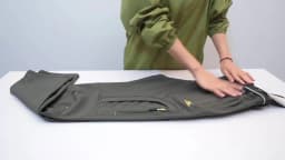 Men's Waterproof Hiking Pants Outdoor Fleece Lined Snow Ski Pants Winter Softshell Snowboard Pants