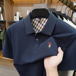 Designer brand men's polo shirt short sleeve summer new luxury pony embroidery casual Paul fashion breathable high-end T-shirt