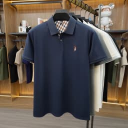 Designer brand men's polo shirt short sleeve summer new luxury pony embroidery casual Paul fashion breathable high-end T-shirt