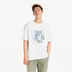 Semir Short Sleeve T-Shirt Men Moisture Wicking and Quick Dry Little Monster Couple Top 2025 New Summer Style Cool Feeling Tee