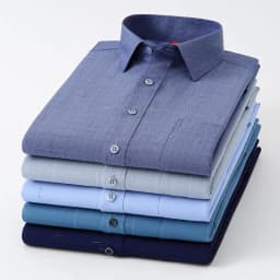 Vintage 64% Cotton Long Sleeve Shirts for Men Slim Fit Formal Plian Shirt Solid Color Fashion Korean Popular Red Clothes
