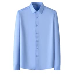 New Anti-Wrinkle Men Shirts Long Sleeve Dress Shirts For Men Slim Fit Camisa Social Business Blouse White Office Shirt S-6XL