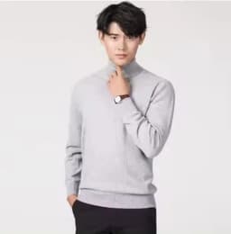 Cashmere Cotton Blend Turtleneck Men Jumper 2025 Autumn Winter Wram Clothes Vetement Homme Pull Homme Hiver Man Pullover Sweater