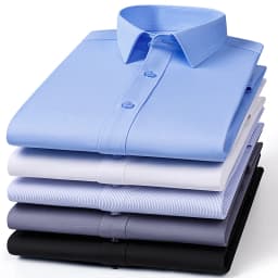 Plus 8XL 7XL 6XL 5XL Bamboo Fiber Shirts For Men Long Sleeve Spring Anti-Wrinkle Formal Soft Casual Stripe Business Social Shirt