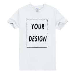Custom Tshirt Front Back Print Professional Your Own Logo Text Photo Male Personalized Premium Gifts T-shirt EU Size 100% Cotton