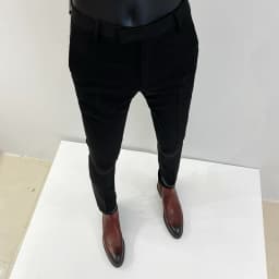2025 Spring and Summer New Men's Casual Business Dress Pants Fashion Social Solid Wedding Party Suit Pants Slim Fit Suit Pants