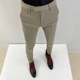 2025 Spring and Summer New Men's Casual Business Dress Pants Fashion Social Solid Wedding Party Suit Pants Slim Fit Suit Pants