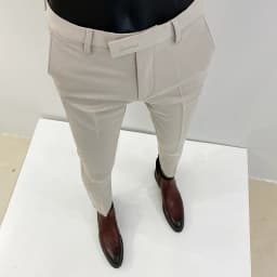 2025 Spring and Summer New Men's Casual Business Dress Pants Fashion Social Solid Wedding Party Suit Pants Slim Fit Suit Pants