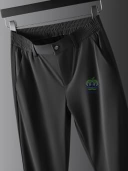 High Quality Summer Ultrathin Ice Silk Business Pants Men Elastic Waist Classic Work Casual Office Formal Trousers Plus Size 40