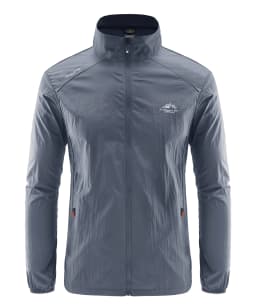 Summer Men's Sun Protection Casual Breathable Sports Windproof Water Resistant Ultrathin Jacket Outdoor Fishing Skin Clothing