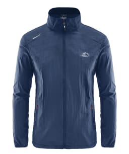 Summer Men's Sun Protection Casual Breathable Sports Windproof Water Resistant Ultrathin Jacket Outdoor Fishing Skin Clothing