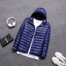 Men Down Jacket All-Season Ultra Lightweight Packable Water and Wind-Resistant Breathable Coat Big Size Men Hoodies Jackets 2023