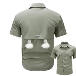 Men Outdoor Short Sleeves Thin Breathable Comfortable Cargo Shirts New Summer Male Multi Pockets Mountaineering Tooling Shirts