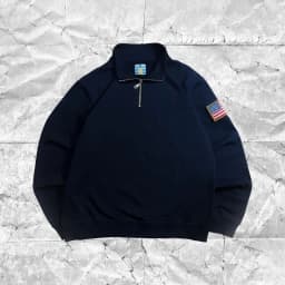 Y2K Retro Quarterzip Pullover Hoodie Embroidery Sweatshirt American Vintage Old Money Casual Streetwear Unisex Oversized Coat