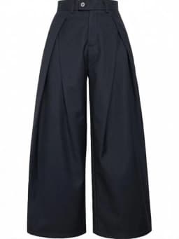 Harajuku Work Wear Wide Leg Suit Pants Men Business Pleated Curved Straight Long Trousers Streetwear Loose Casual Baggy Pants