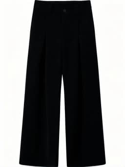 Harajuku Work Wear Wide Leg Suit Pants Men Business Pleated Curved Straight Long Trousers Streetwear Loose Casual Baggy Pants