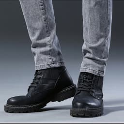 New Style Jeans, Men's Slim Fit, Korean Style Comfortable Straight Leg Elastic Gray Mid Waist Pants, Men's Casual Denim Pants