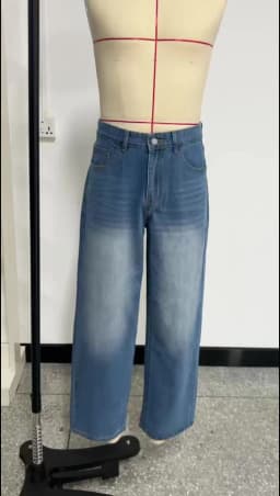 Four Season Men's Jeans Korean Version Student Casual Pants High Street Straight Loose Wide Leg Jeans Black Grey Blue Baggy Jean