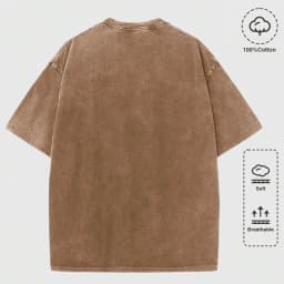 Change Never Look Back Printed Washed T-Shirts Womens Cotton Oversize T Shirt Summer Short Sleeve Tops Casual O-Neck Clothes