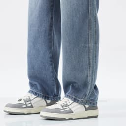 Stretch Jeans Men's 2024 New Lyocell Fabric High Quality Soft Loose Wide Pants Elastic Waist Casual Denim Trousers Streetwear
