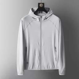 UV Protection UPF50+ Hoodie Jacket Couple's Ice Silk Summer Unisex Breathable Outdoor Sports Beach Street Lightweight Jacket