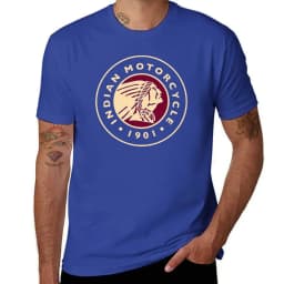 Black Friday Indian Vintage Motorcycle T-Shirt summer top vintage t shirts oversized t shirt men
