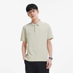 Semir Men Polo Shirt Mulberry Silk Texture Business Basic Knit 2026 Summer Casual Style Soft Lightweight Office Wear Top