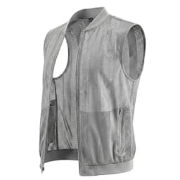 New Summer Men Mesh Hollow Waistcoat Breathable Outdoor Sports Coat High-Quality Design Leisure Vest Men's Biker Vests Size 5XL