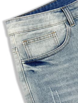 Men's Jeans, Loose Casual, Simple Cut Denim Shorts, Fashion Trendy Denim Straight Pants, Y2K Men's Clothing