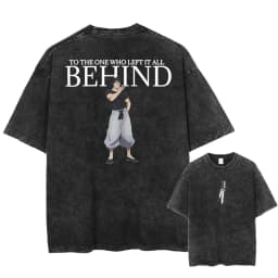 2026 Anime Jujutsu Kaisen Fushiguro Toji Printed T-shirt Men's and Women's Washed T-shirt High Quality Vintage T-shirt Tops