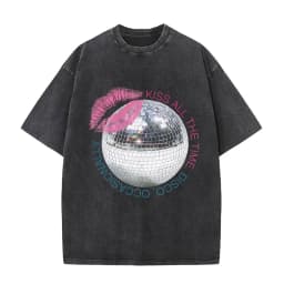 Retro Washed Harry Styles T-shirt Men Women O-Neck Oversized Cotton T Shirt Tops