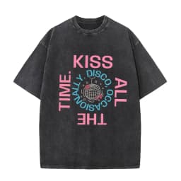 Retro Washed Harry Styles T-shirt Men Women O-Neck Oversized Cotton T Shirt Tops