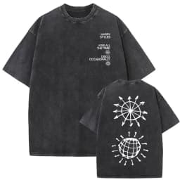 Retro Washed Harry Styles T-shirt Men Women O-Neck Oversized Cotton T Shirt Tops