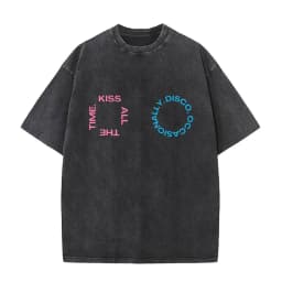 Retro Washed Harry Styles T-shirt Men Women O-Neck Oversized Cotton T Shirt Tops